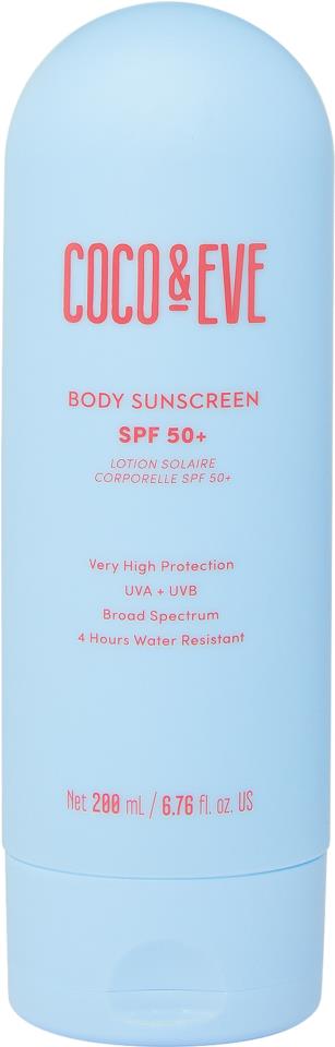 Coco & Eve Body Sunscreen SPF50+ 200 ml