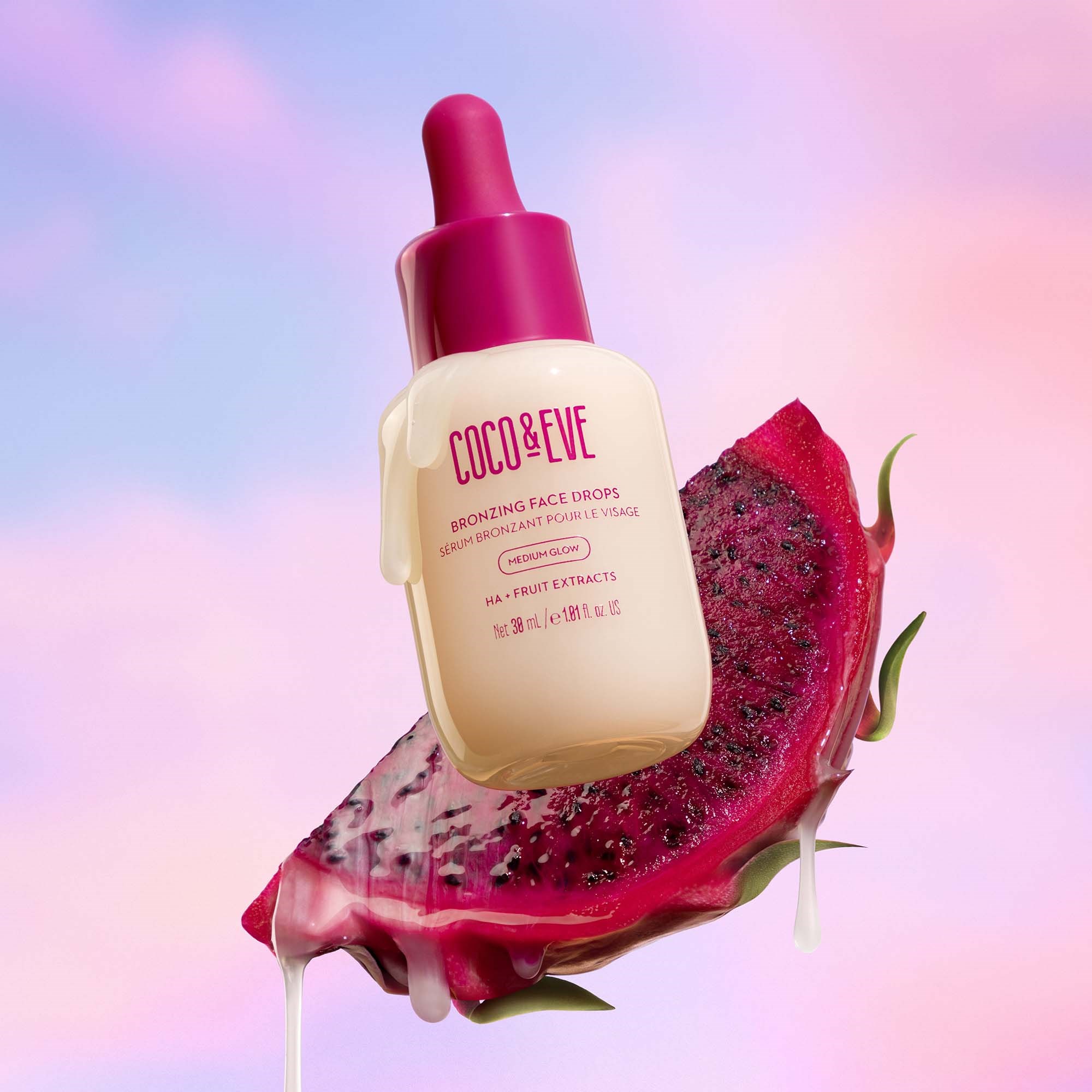 Coco & Eve Bronzing Face Drops Dark Tan (obrázok 8)