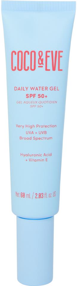 Coco & Eve Daily Watergel SPF50 60 ml