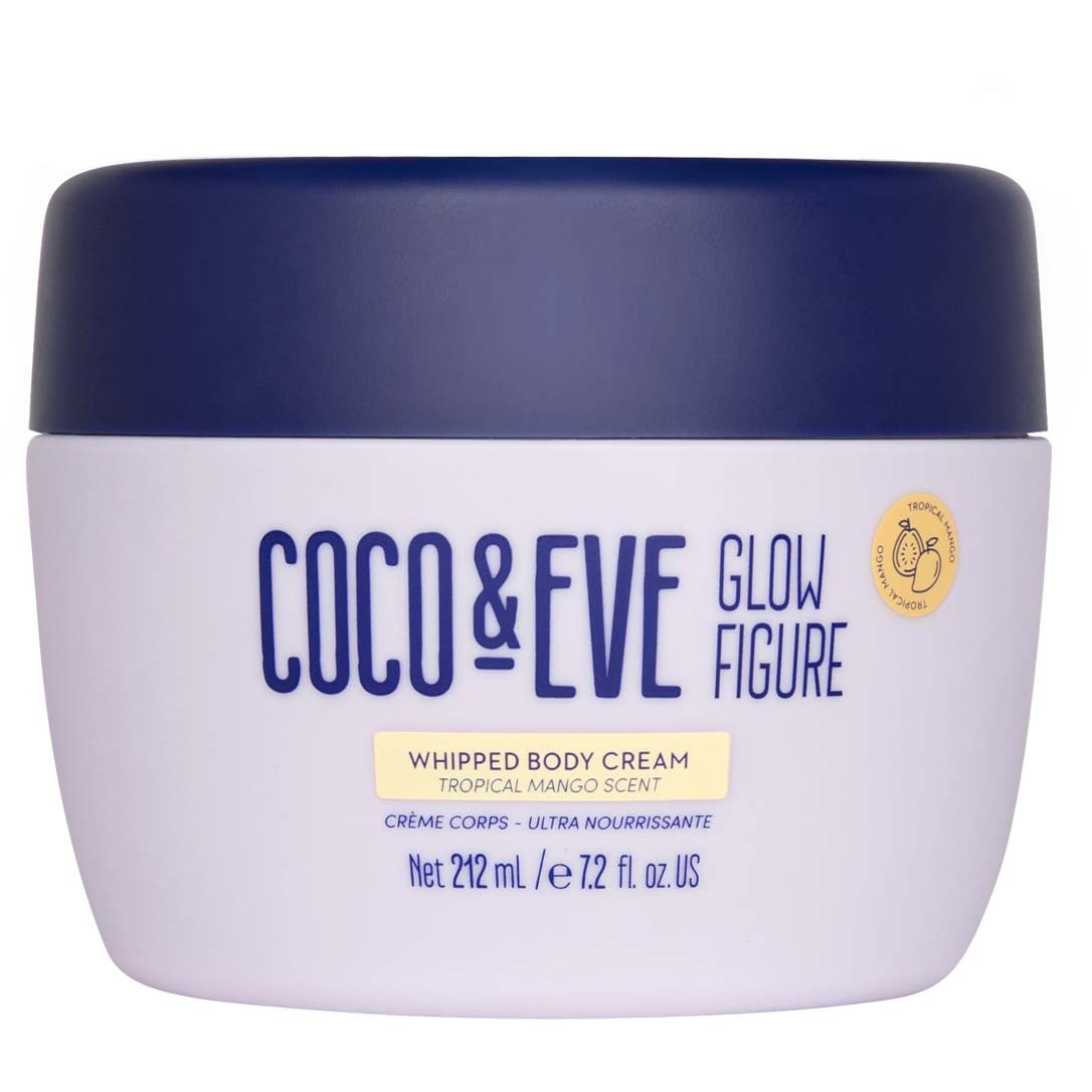 Läs mer om Coco & Eve Glow Figure Whipped Body Cream Tropical Mango Scent 212 ml