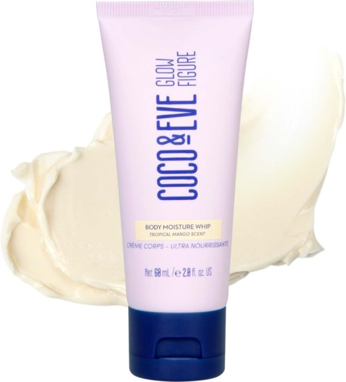 Coco & Eve Glow Figure Whipped Body Cream Tropical Mango Scent Travel