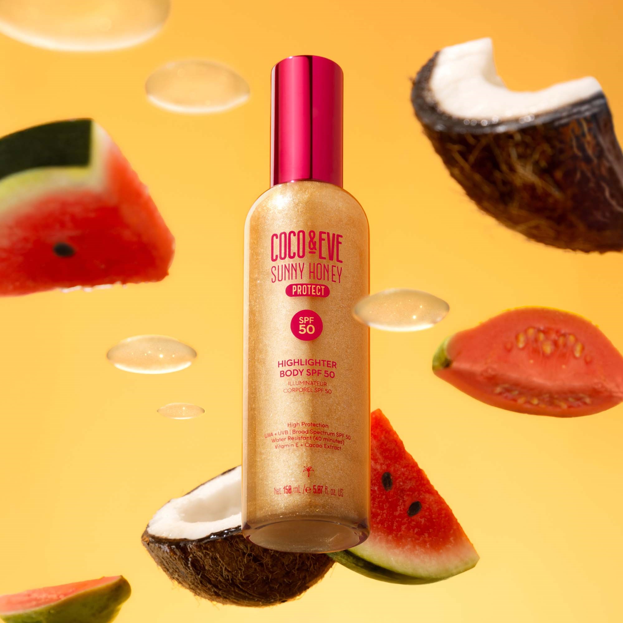 Coco & Eve Highlighter Body SPF 50 150 ml (obrázok 6)