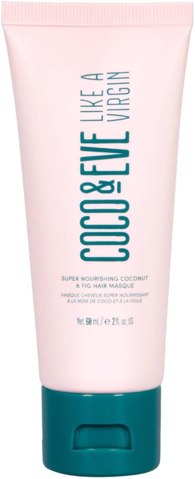 Coco & Eve Like A Virgin Super Nourishing Coconut & Fig Hair Masque  Travel Size 60 ml