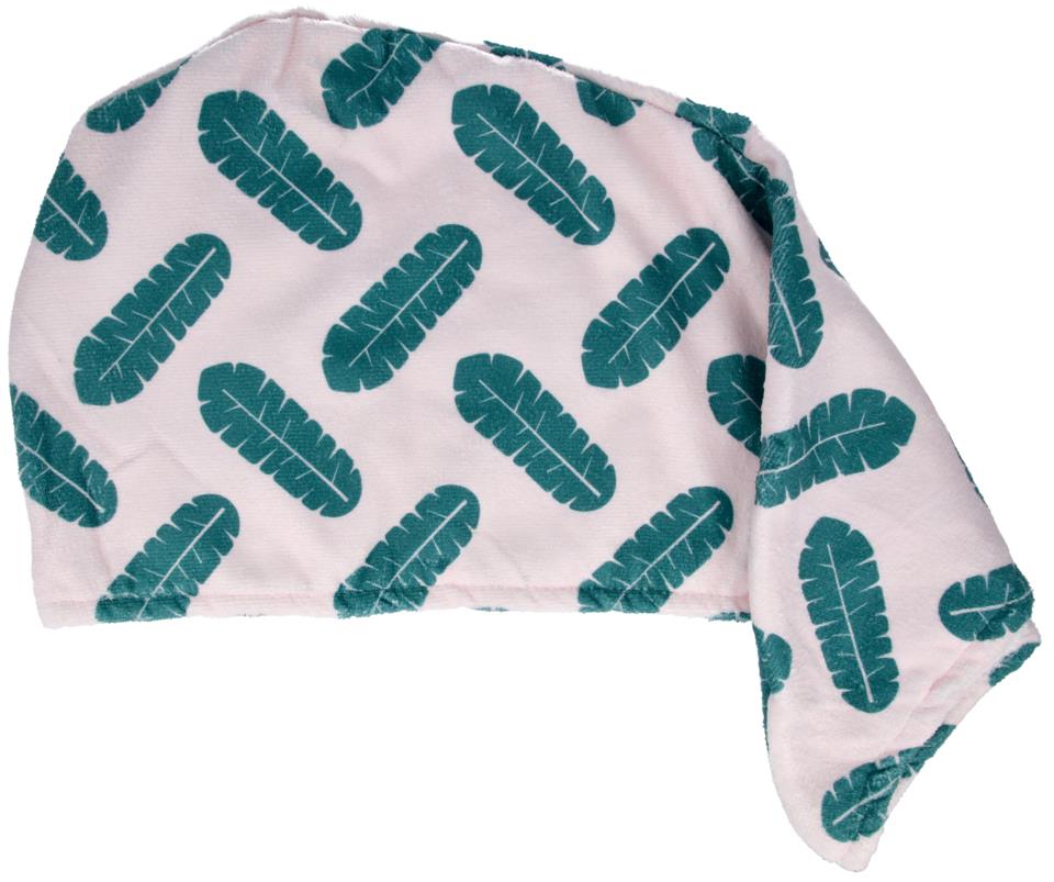 Coco & Eve Microfibre Towel Wrap 1.0 Leaf Print