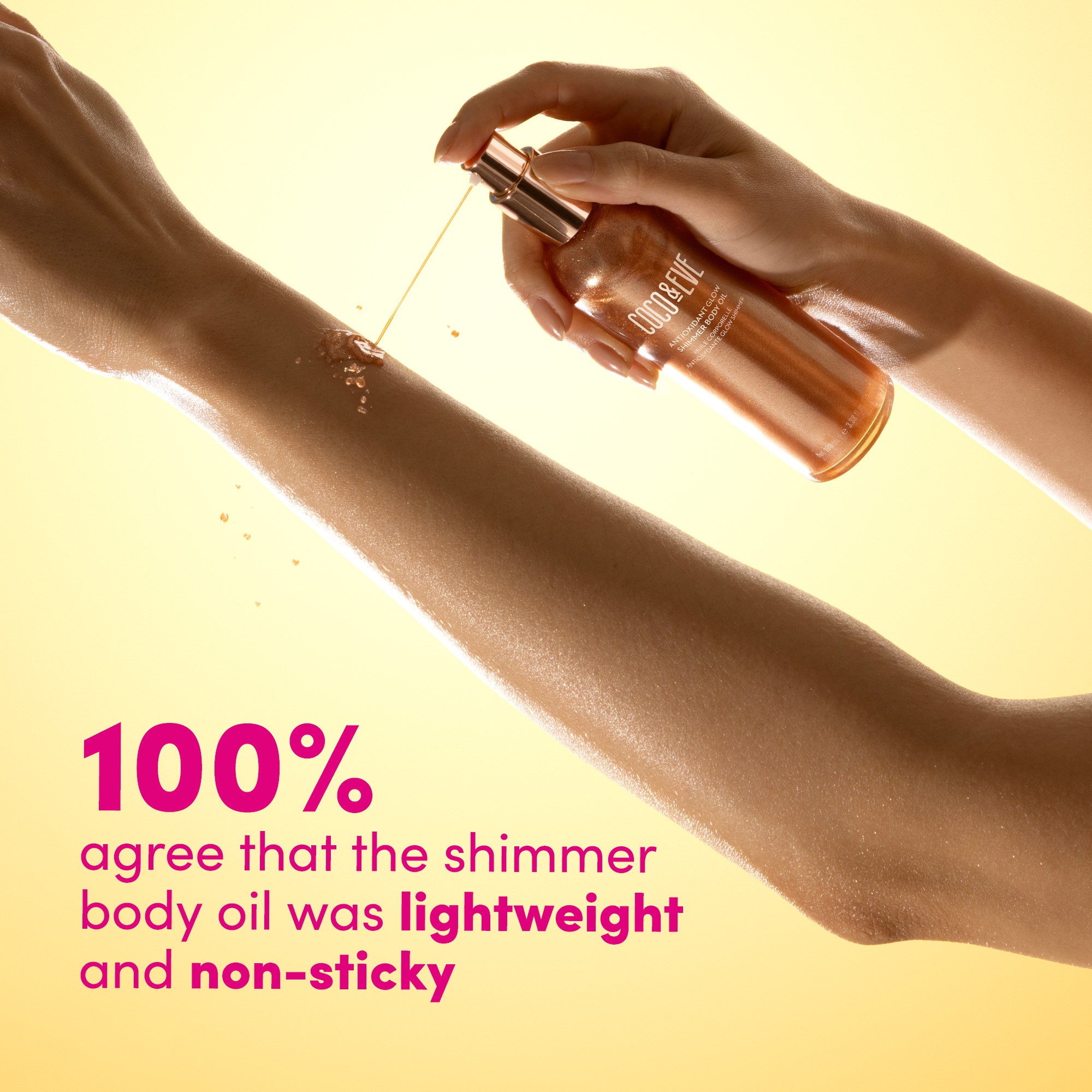 Coco & Eve Sunny Honey Antioxidant Glow Shimmer Body Oil 100 ml (obrázok 6)