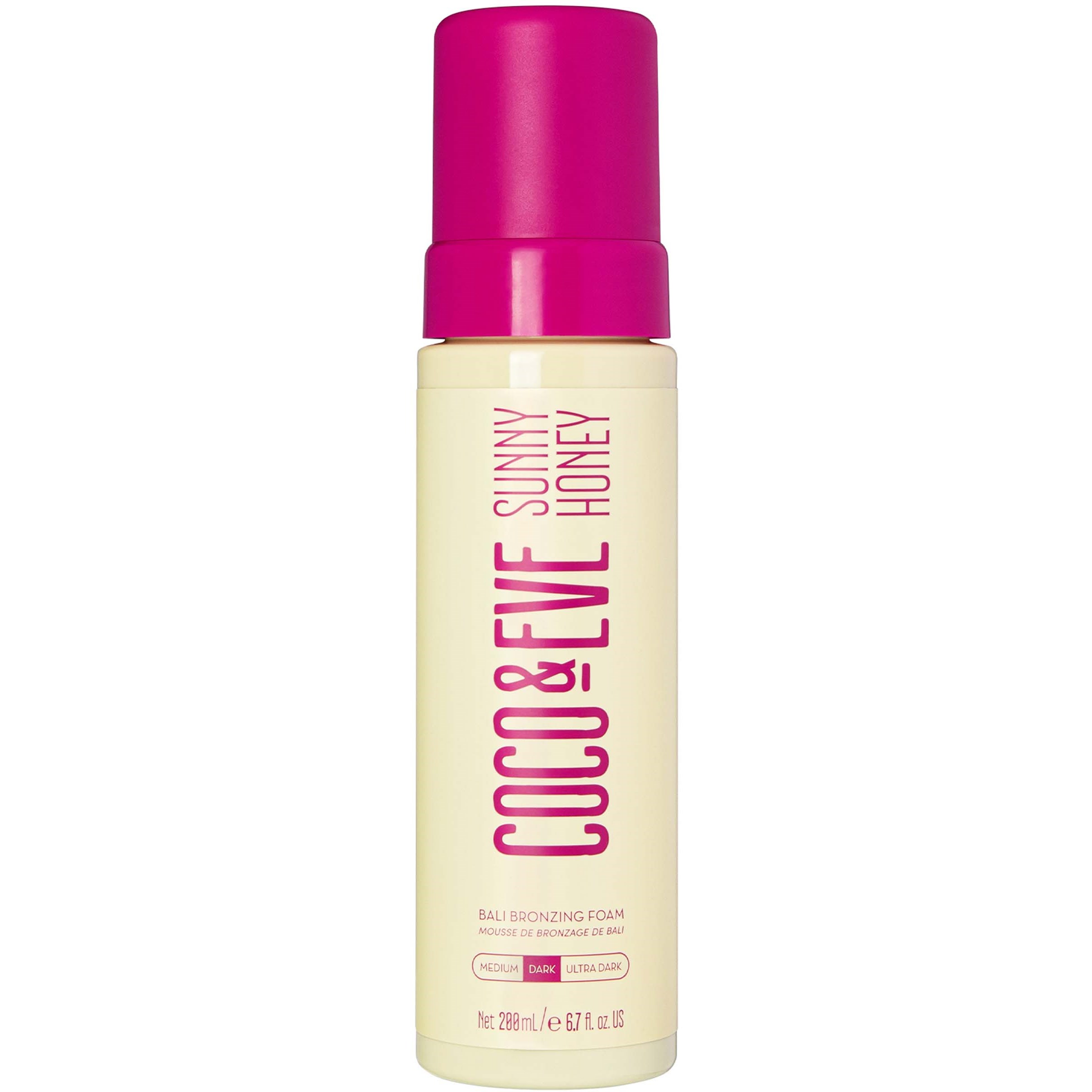 Coco & Eve Sunny Honey Bali Bronzing Foam Dark 200 ml billede