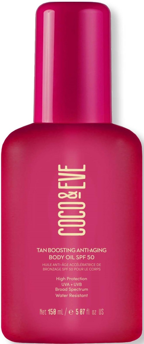 Coco & Eve Tan Boosting Anti-aging Body Oil SPF50 150 ml
