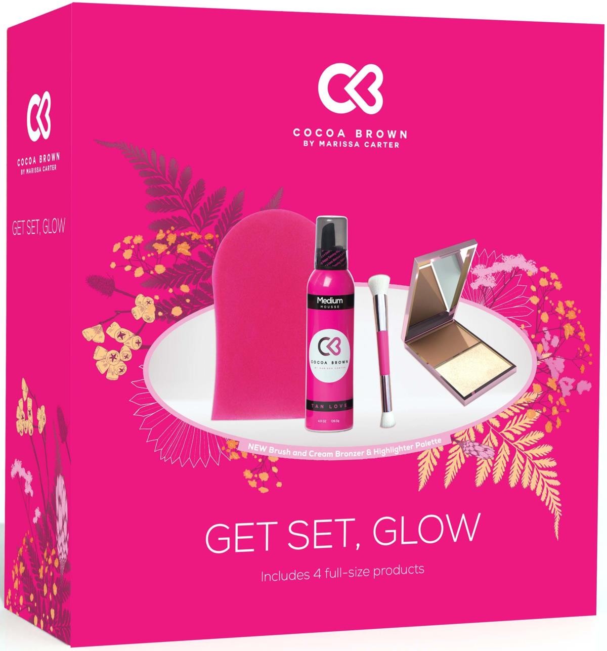 Cocoa Brown Get Set Glow Giftset
