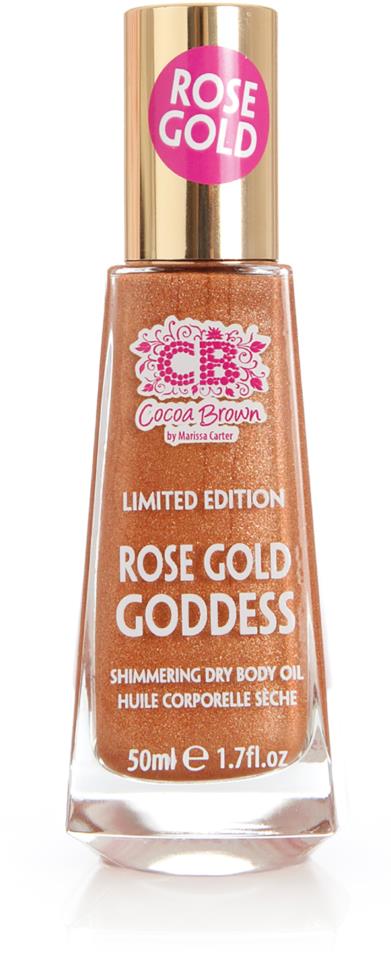 Cocoa Brown Golden Goddess Oil Rose 50ml