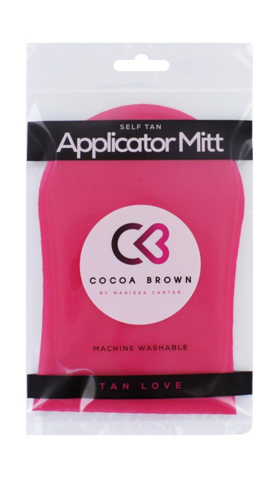 Cocoa Brown Pink Tanning Mitt