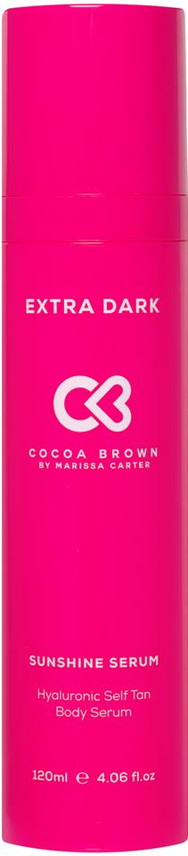 Cocoa Brown Sunshine Serum Hyaluronic Self-Tan Body Serum Extra Dark 120 ml