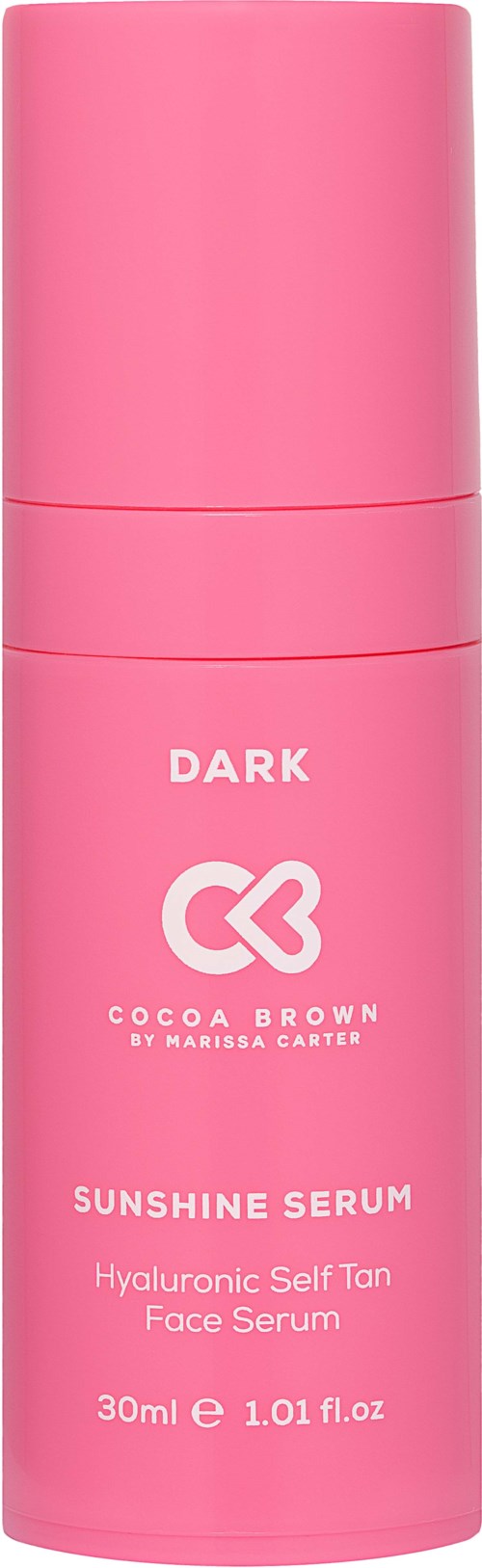 Cocoa Brown Sunshine Serum Hyaluronic Self-Tan Face Serum Dark