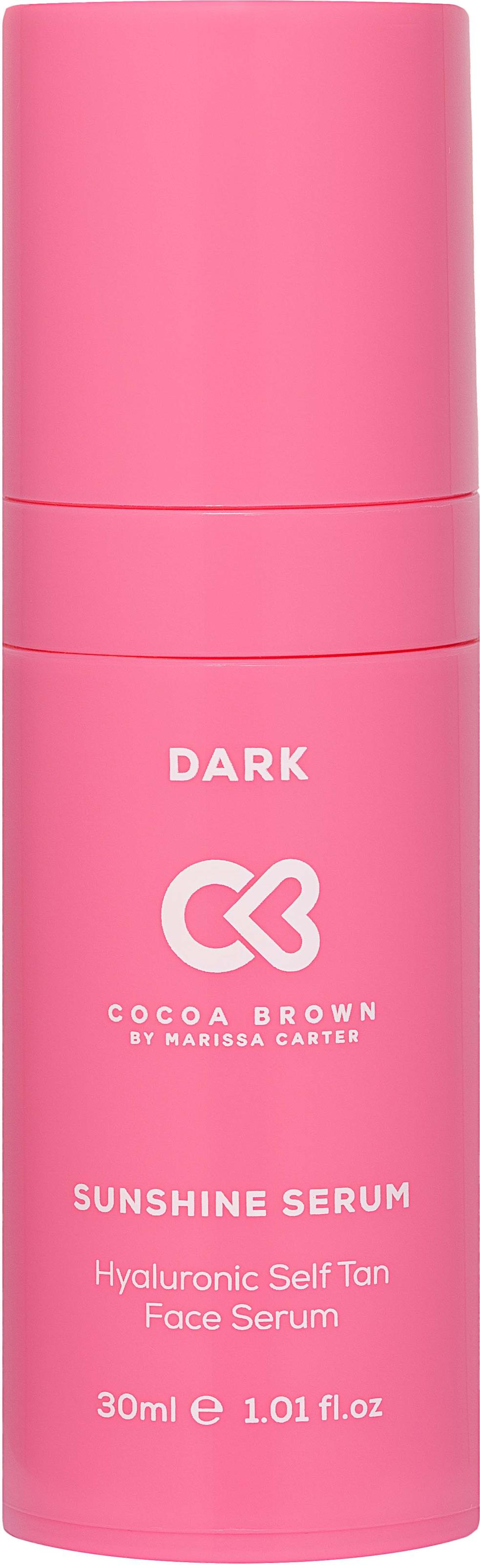 Cocoa Brown Sunshine Serum Hyaluronic Self-Tan Face Serum Dark