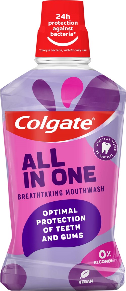 Colgate Mouthwash Breathtaking All In One 500 ml