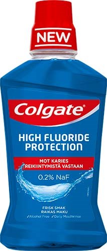 Colgate Mouthwash High Fluoride 500 ml | lyko.com