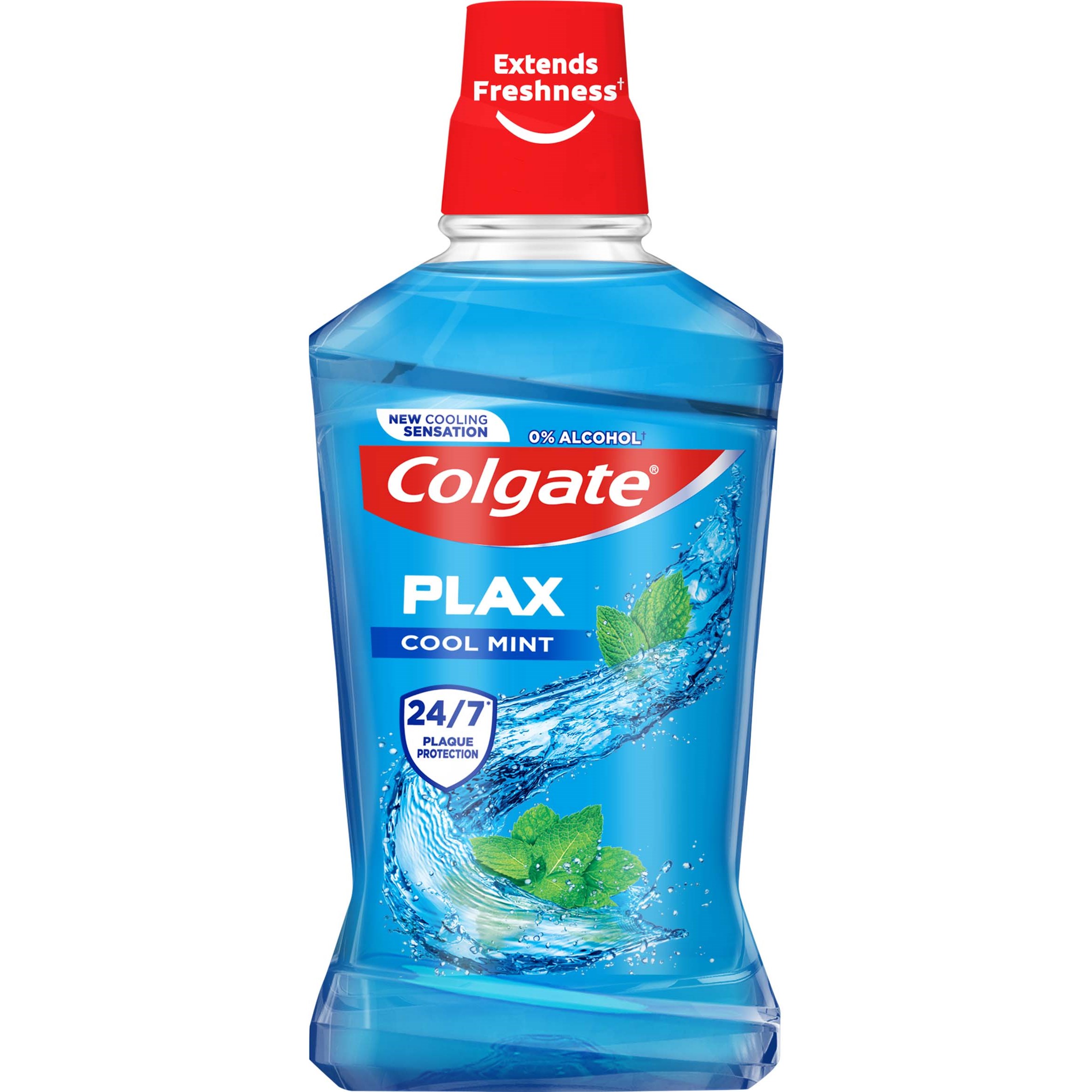 Läs mer om Colgate Mouthwash Plax Cool Mint 500 ml