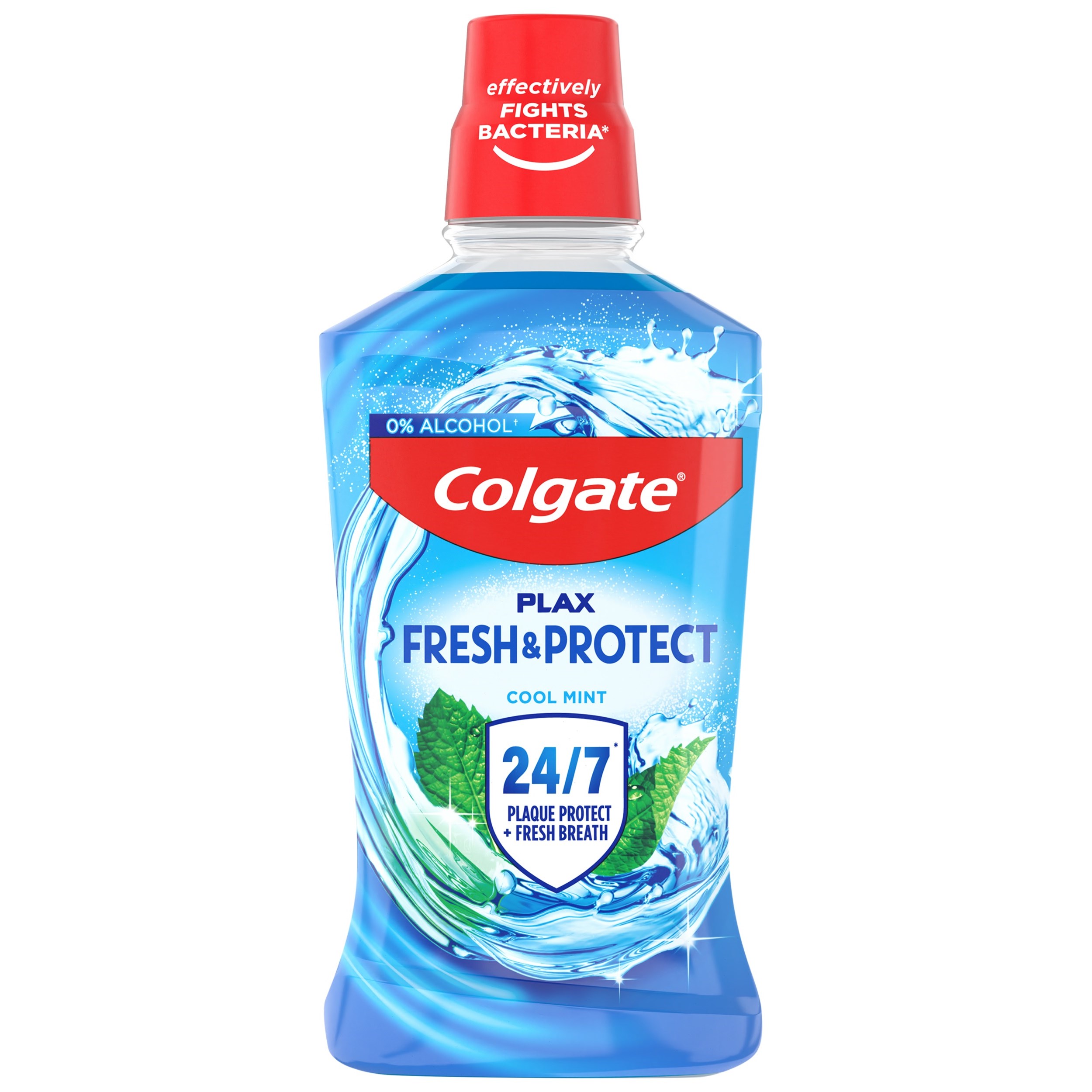 Colgate plax cool mint 24/7 plaque protection 500ml