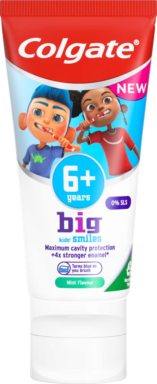 Colgate Kids Toothpaste Rabbi Colgate Toothpaste Big Kids Smiles 6+ år 50 ml | lyko.com