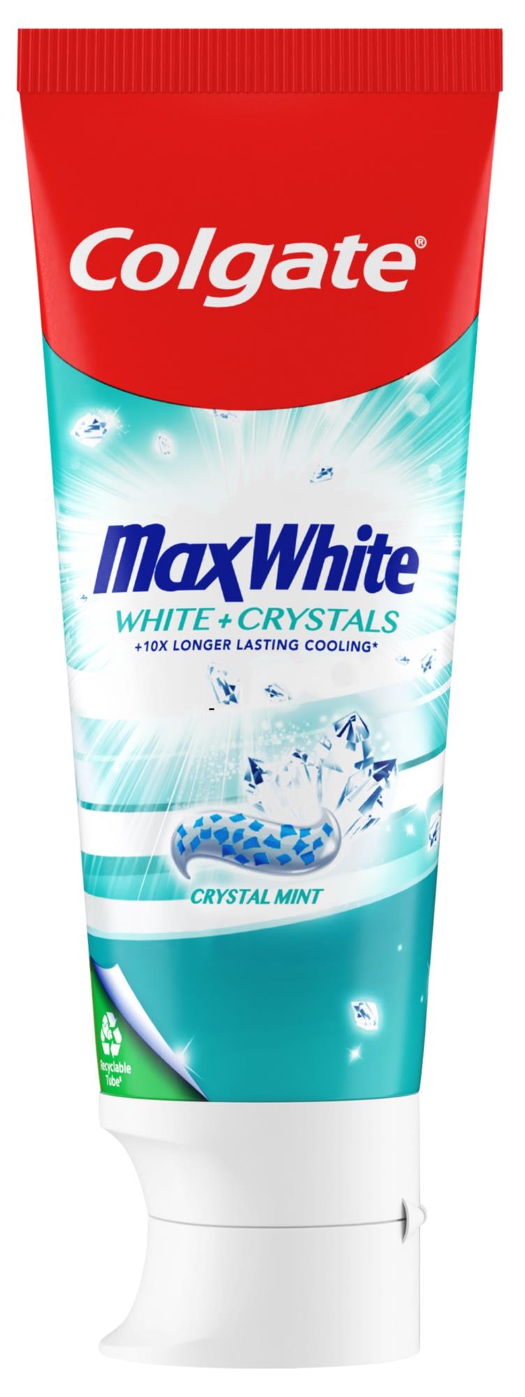 Colgate Toothpaste Max White Crystals 75 ml | lyko.com