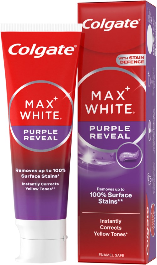 Toothpaste Ref Colgate Toothpaste Max White Purple 75 ml | lyko.com