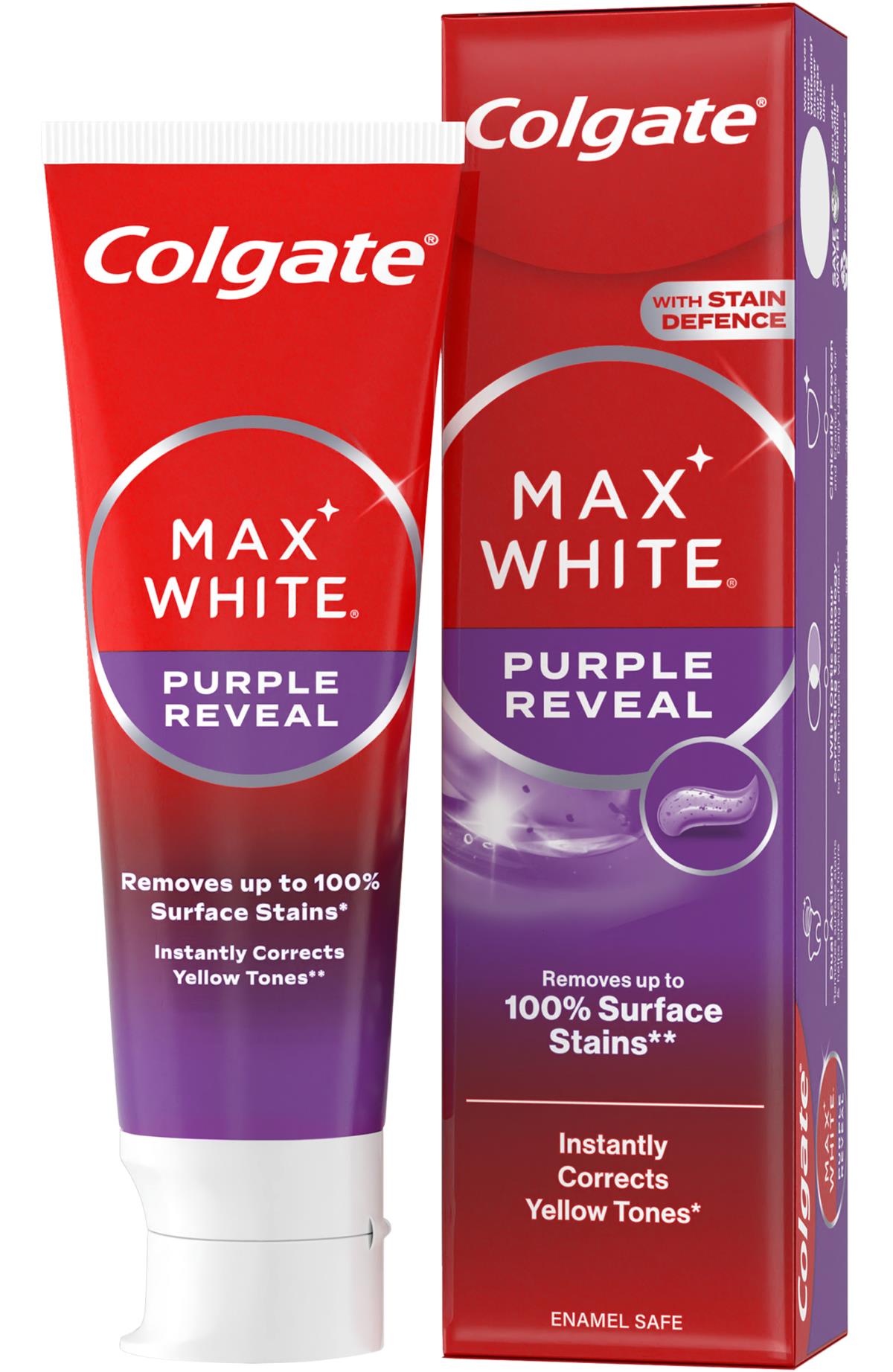 Colgate Toothpaste Max White Purple 75 Ml Lyko colgate-toothpaste-max-white-purple-75-ml-lyko