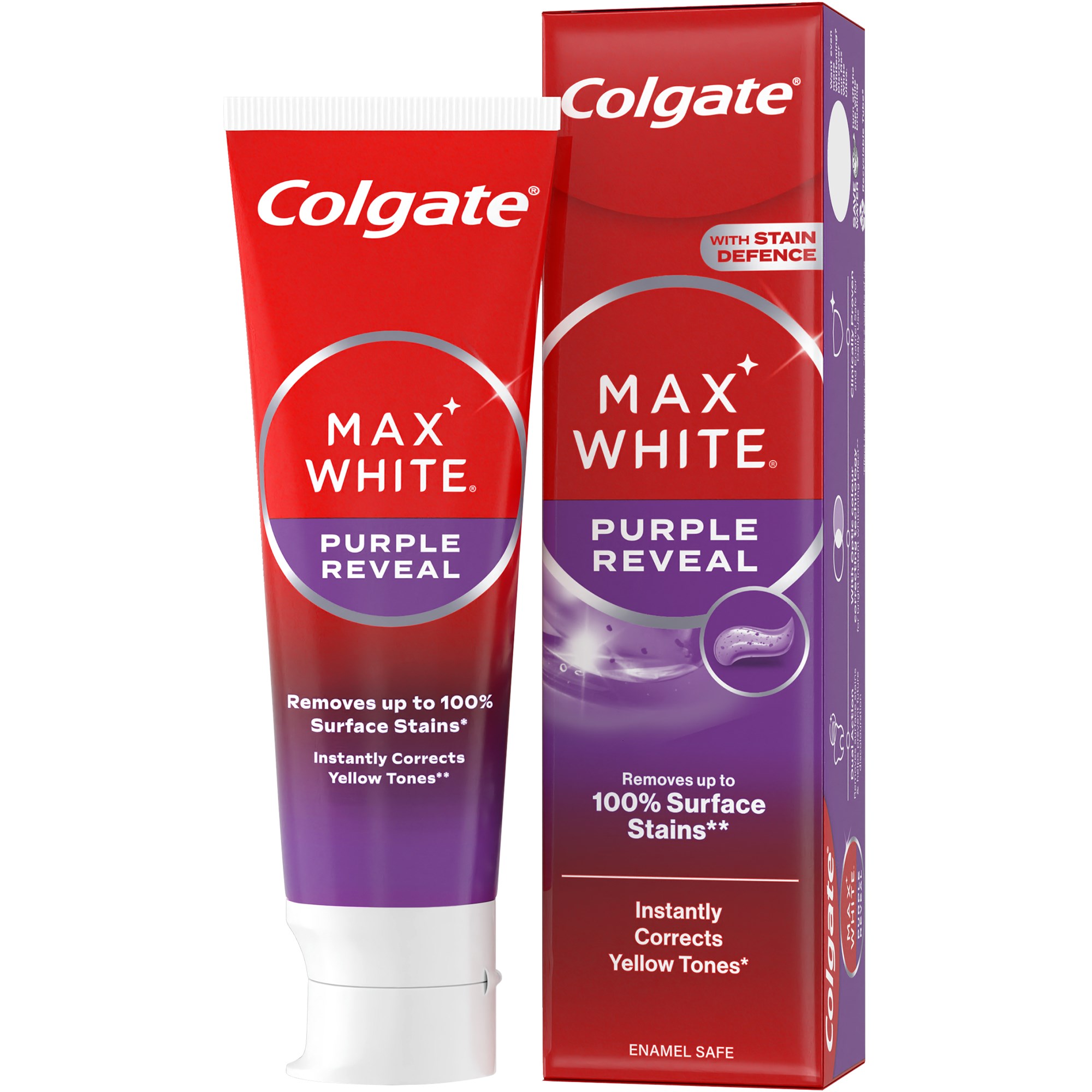 Colgate Toothpaste Max White Purple 75 ml