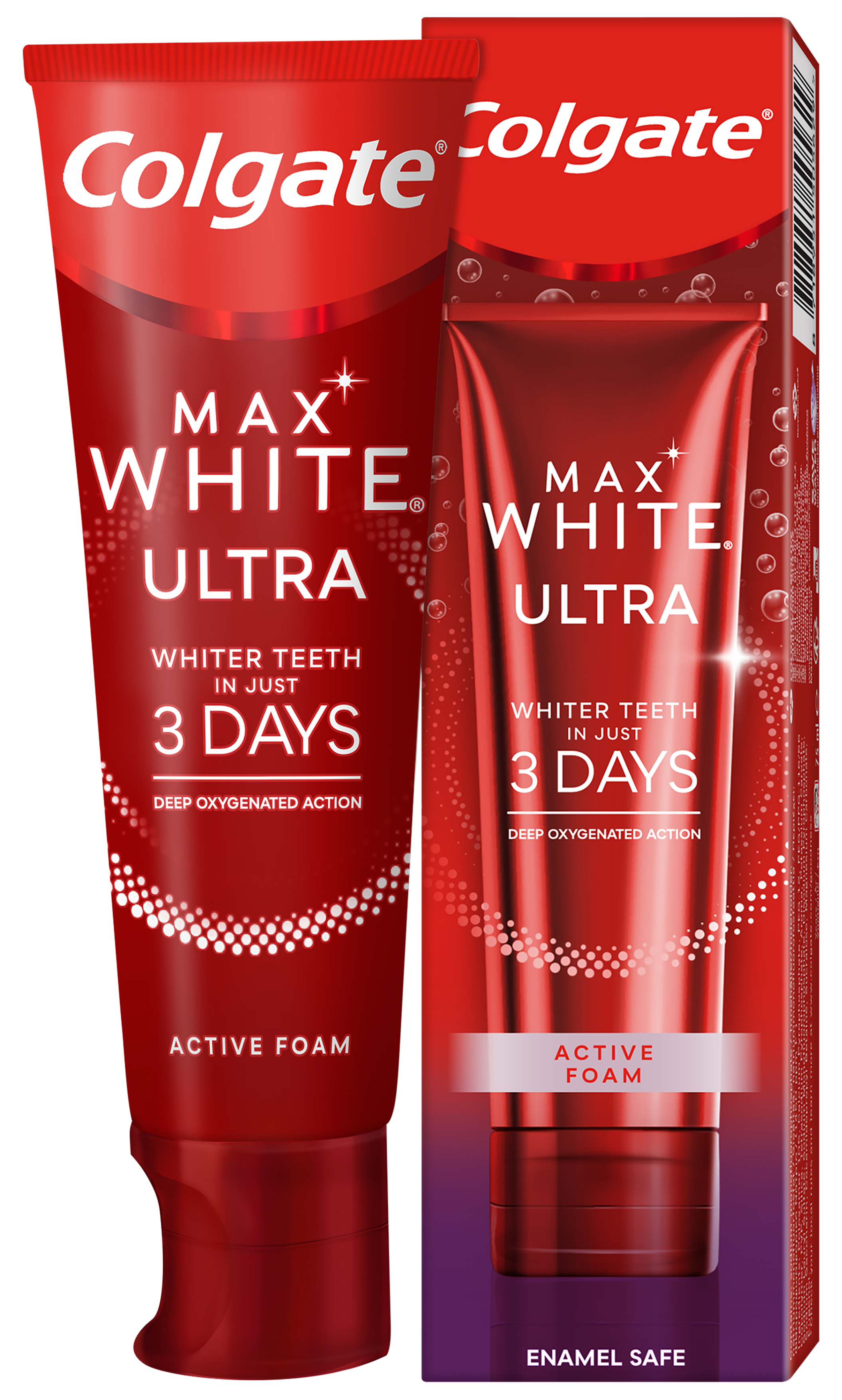 Buy Colgate Max White Ultra Active Foam Toothpaste (50ml)