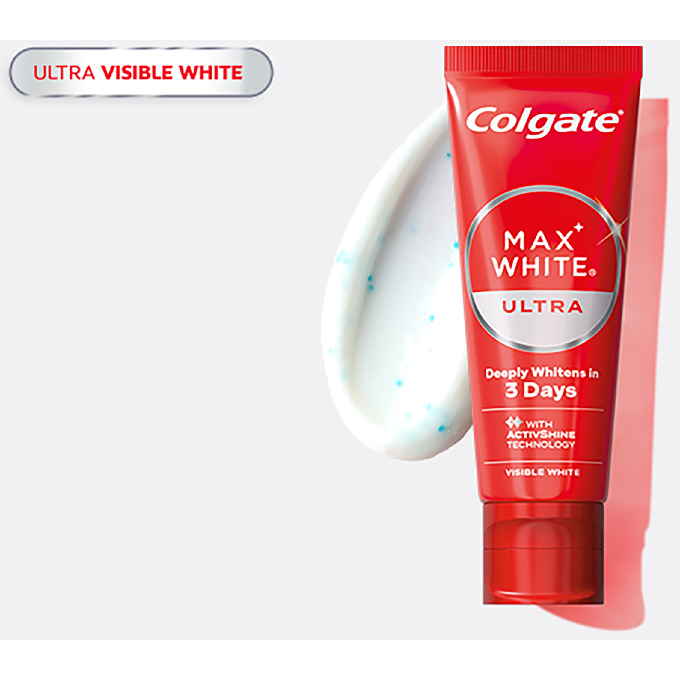 Colgate Toothpaste MaxWhite Ultra Active Foam 75 ml (obrázok 9)