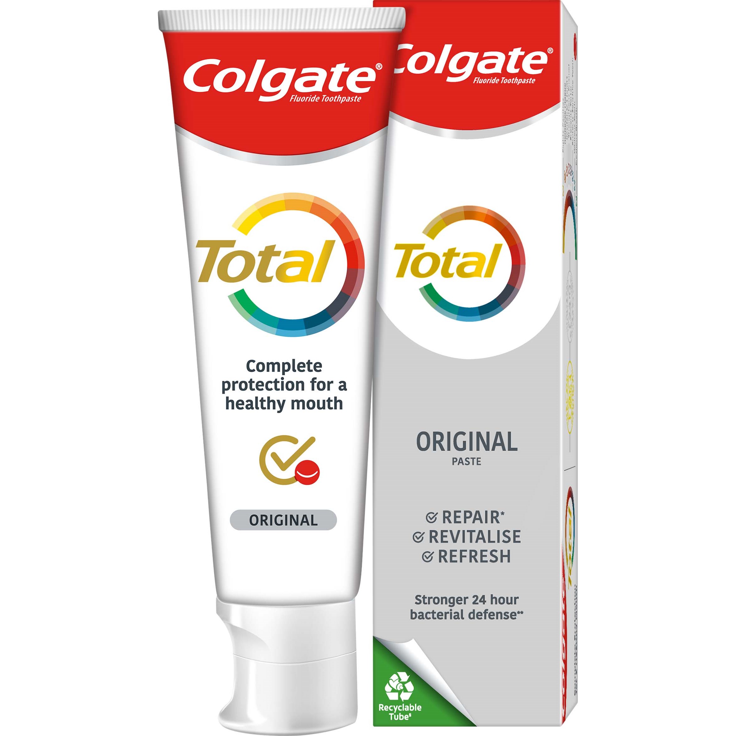 Läs mer om Colgate Toothpaste Total Original 75 ml