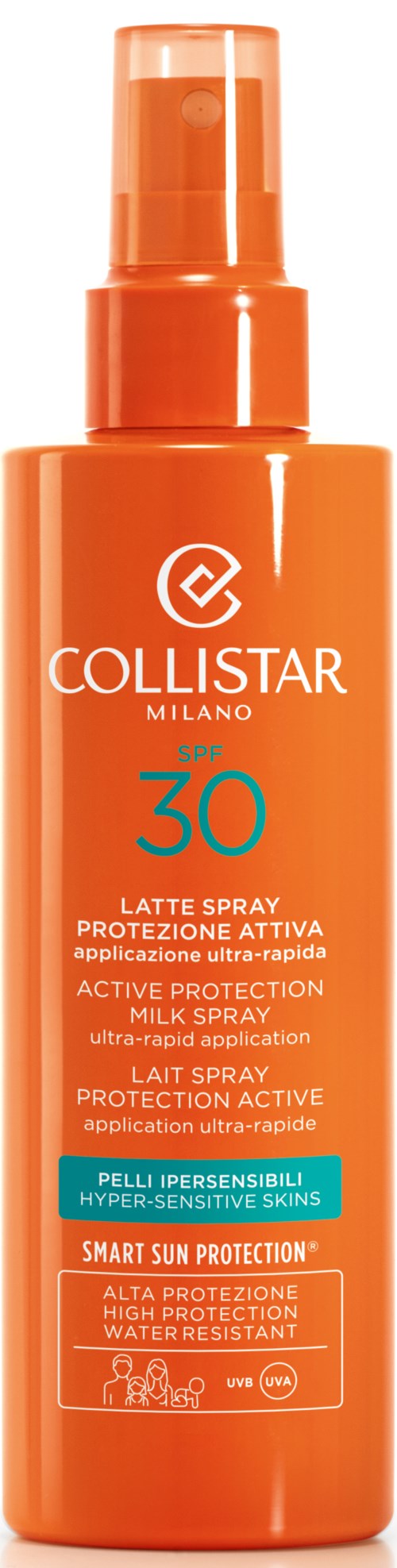 Collistar Active Protection Milk Spray Ultra-Rapid Application SPF 30 200 ml