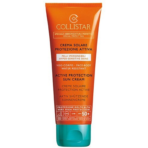 Bilde av Collistar Sun Active Protection Cream Face/body Spf 50 100 Ml