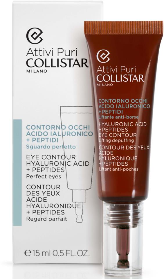 Collistar Attivi Puri Hyaluronic Acid + Peptides Eye Contour 15 ml
