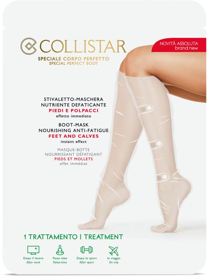 Collistar Boot-Mask Nourishing Anti-Fatigue Feet and Calves 2x20 ml