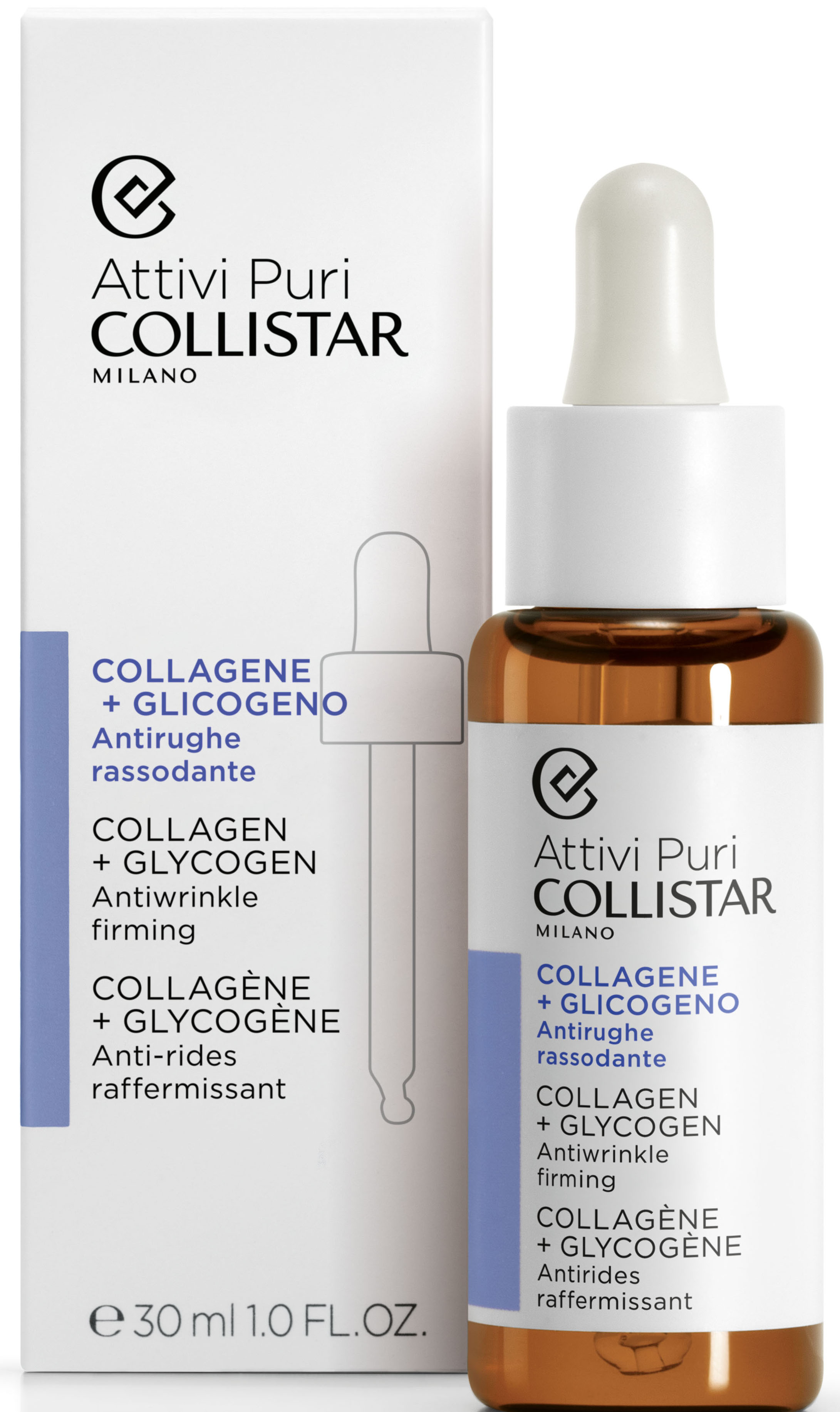 Collistar Linea Uomo Collagen Anti-wrinkle Regenerating Sérum Hidratante  Anti-Rugas com Colagénio 30ml
