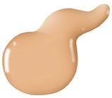En illustration av ett beige, förlängt, lätt böjt föremål med spetsig ände och rundad bas.