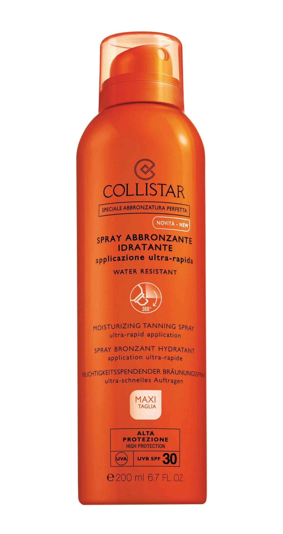 Collistar Moisturizing Tanning Spray SPF30 200 ml