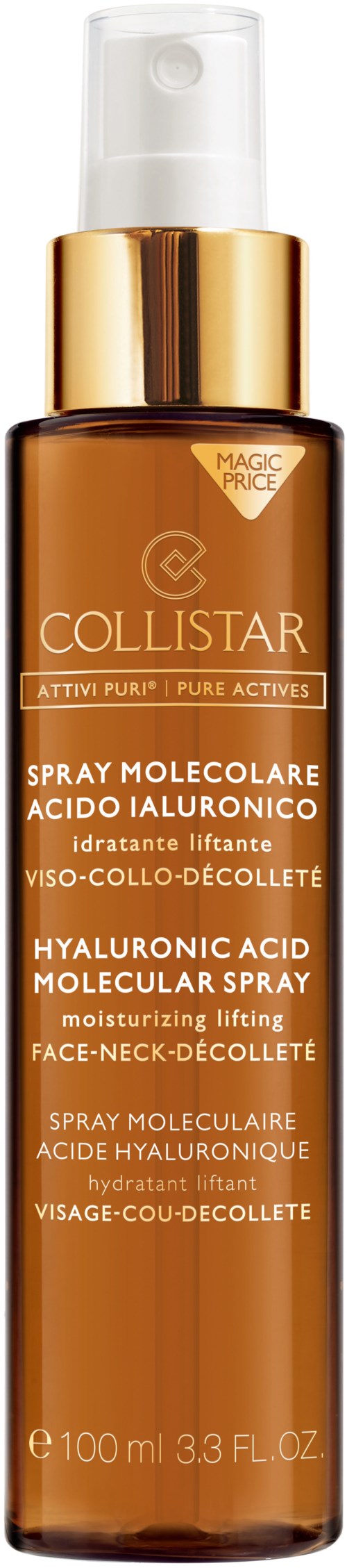 Collistar Molecular Spray Hyaluronic Acid Moisturizing Lifting 100 ml