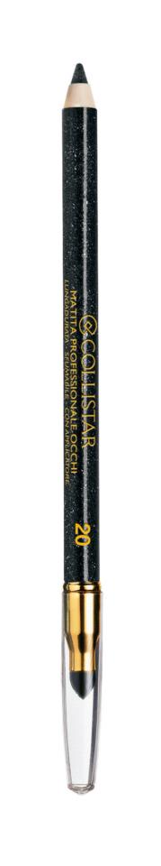 Collistar Glitter Professionell Eye Pencil 20 Black Glitter - Navigli