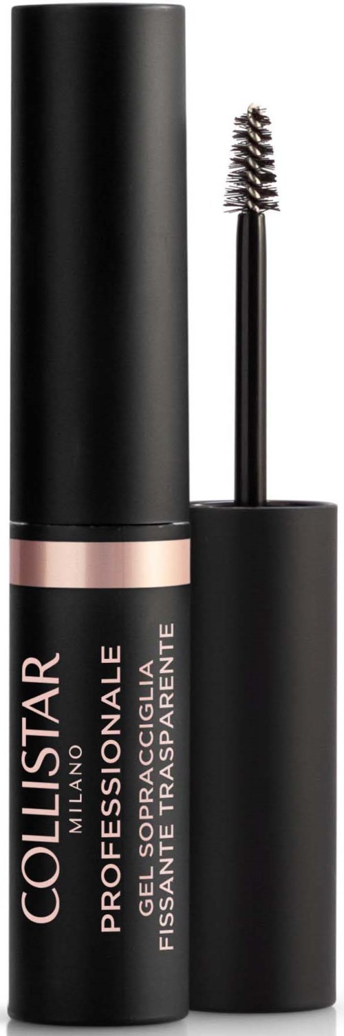 Svart mascara-rør med børste, merket 'Collistar Professional Mascara'.