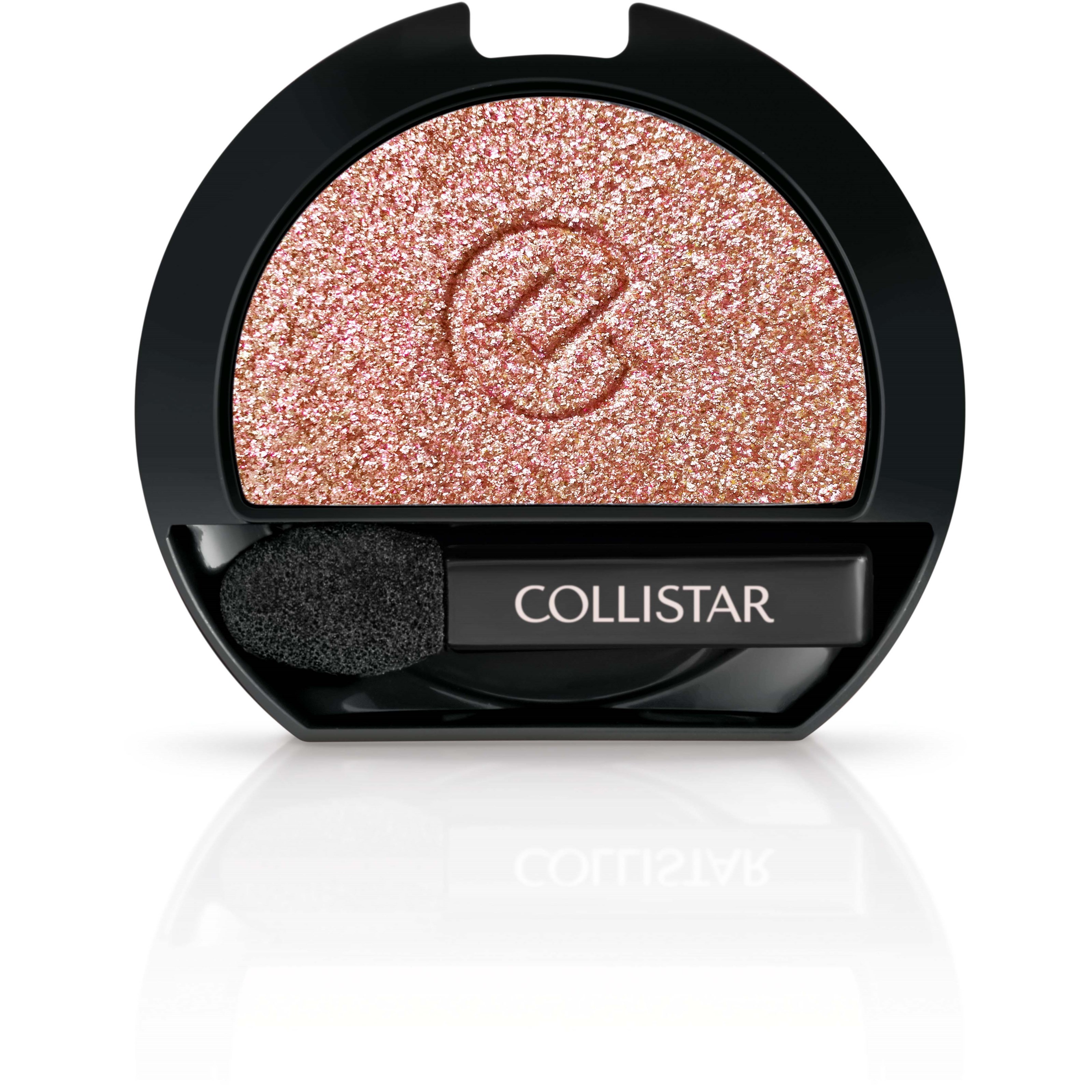 Läs mer om Collistar Impeccable Refill Compact Eyeshadow 300 Pink Gold Frost