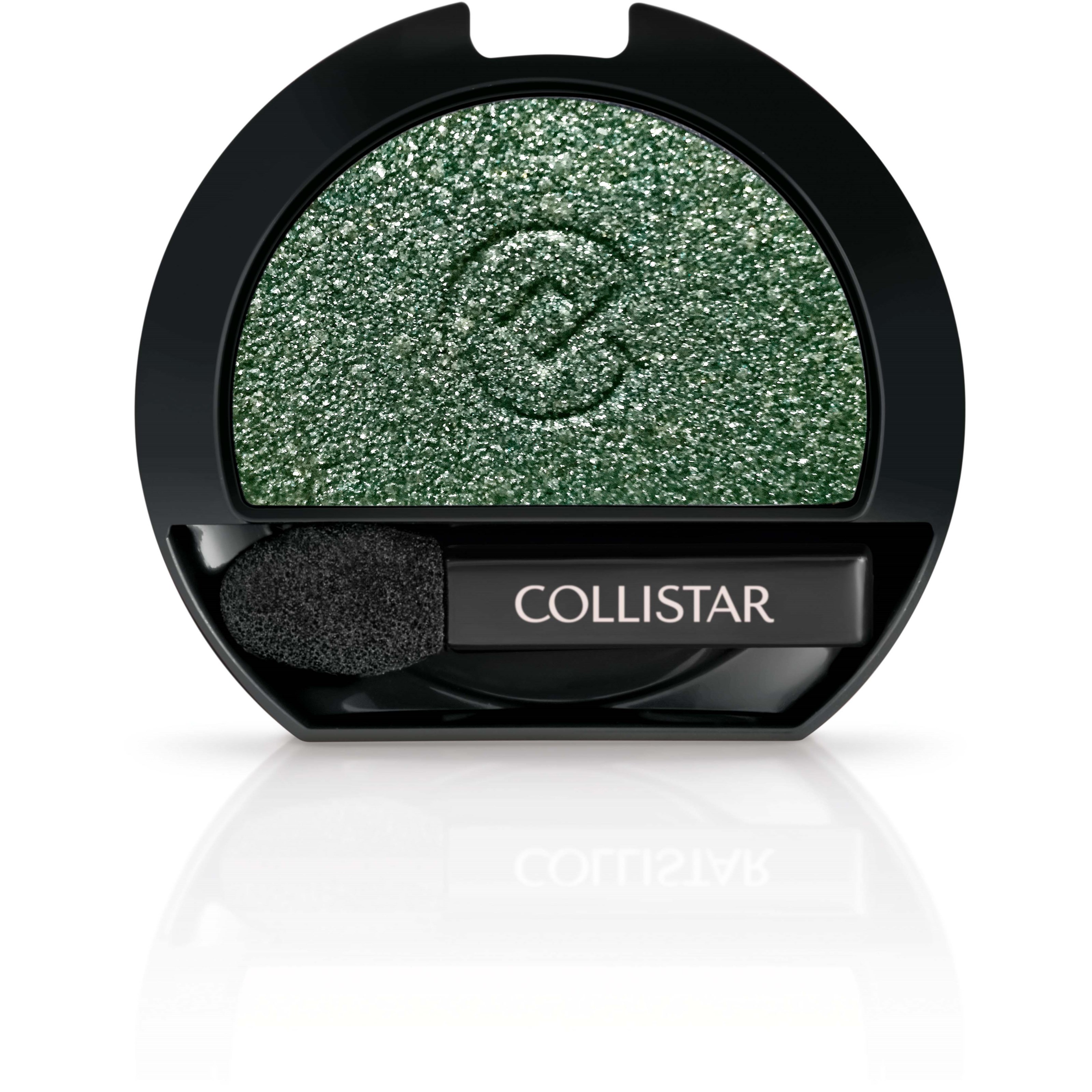 Läs mer om Collistar Impeccable Refill Compact Eyeshadow 340 Smeraldo Frost