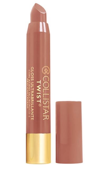 En läppstiftsliknande produkt i rosa färg, med guldfärgad bas och rosa lock, märkt 'Cremium'.