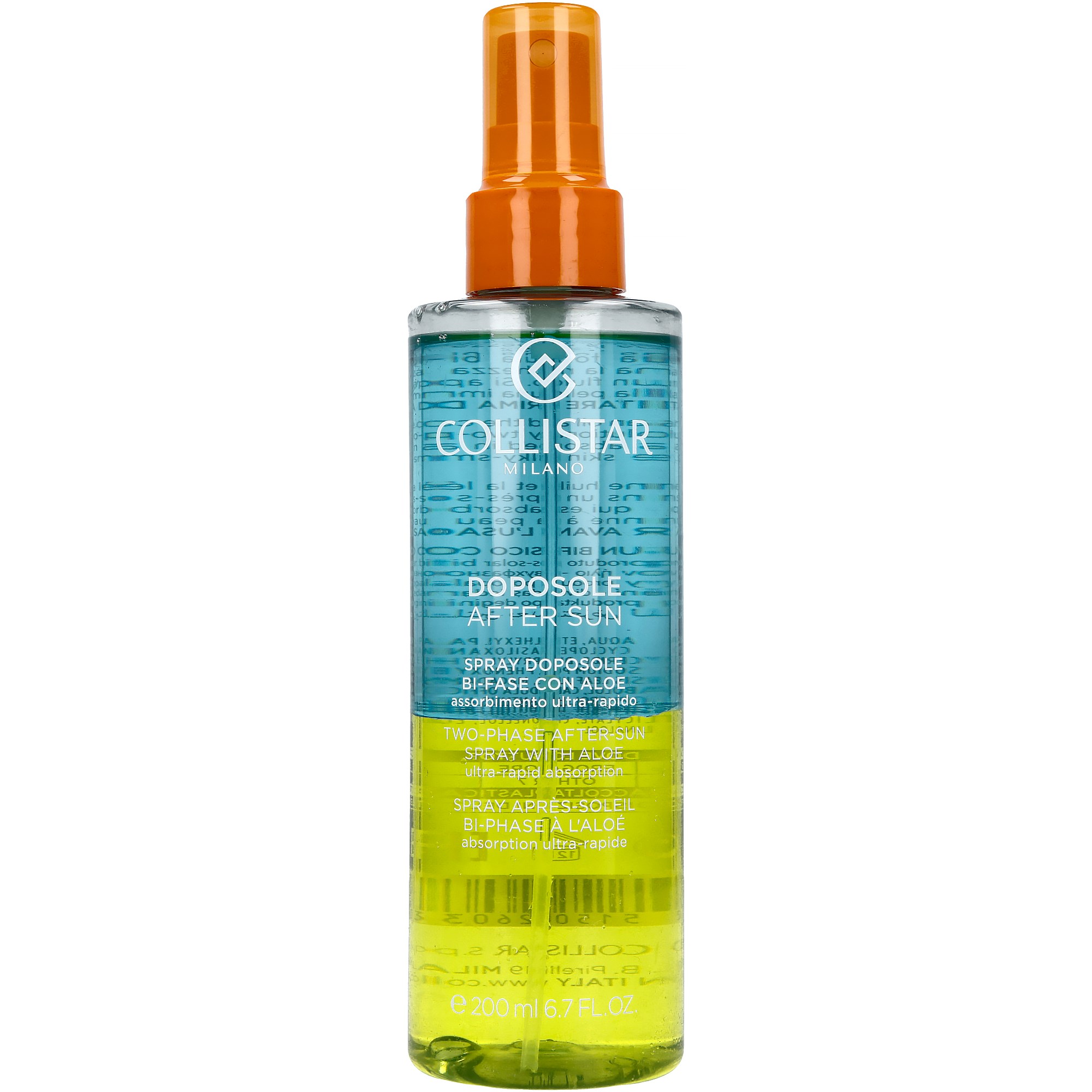 Collistar Two-Phase Aftersun Spray With Aloe - Spray po opalaniu 200 m