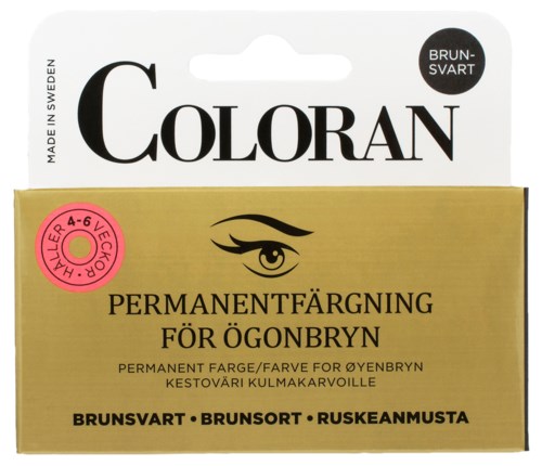 Coloran Ögonbrynsfärg Brunsvart