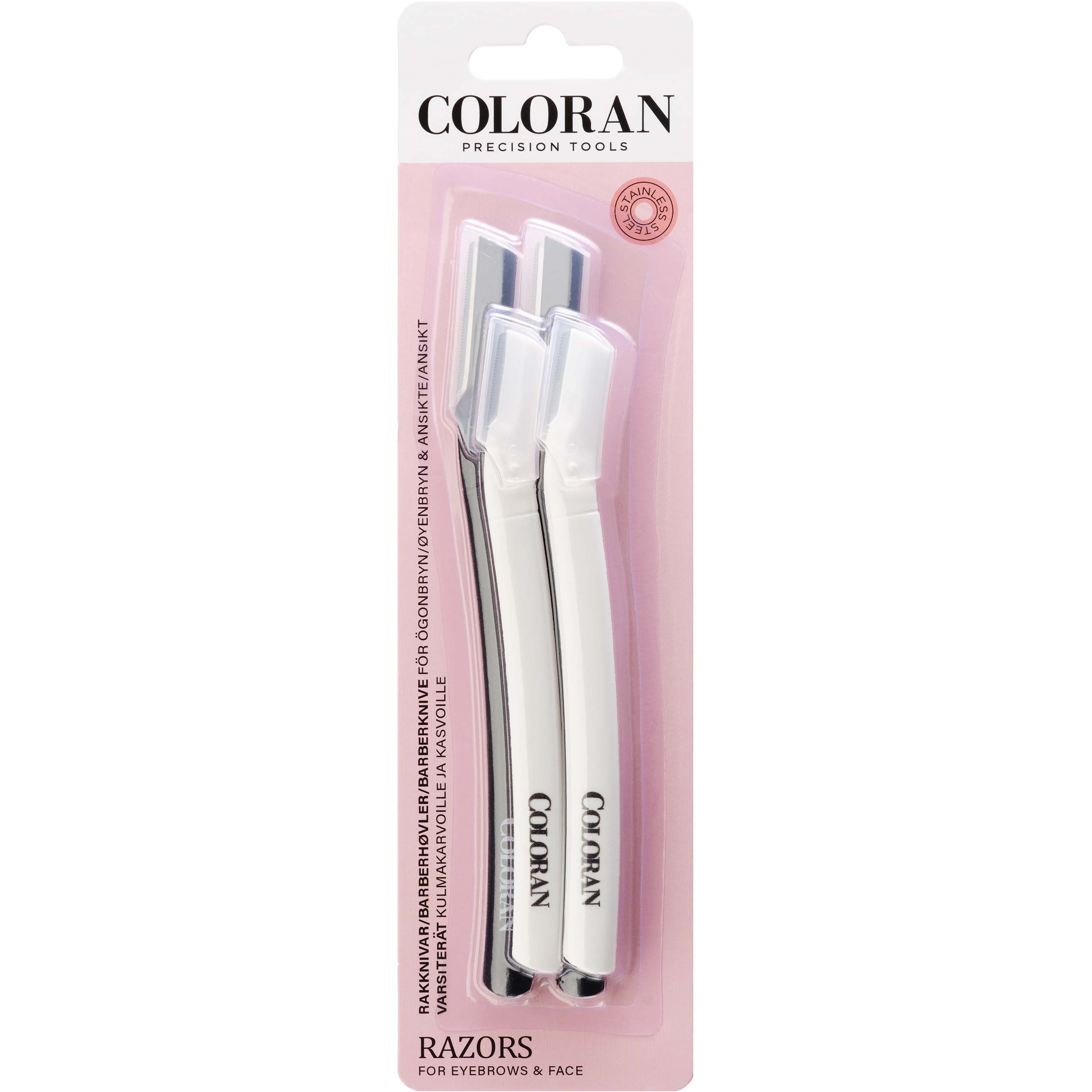 Produktfoto för Coloran Razors For Eyebrows & Face