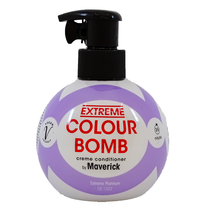 Läs mer om Colour Bomb Creme Conditioner Extreme White Platinum