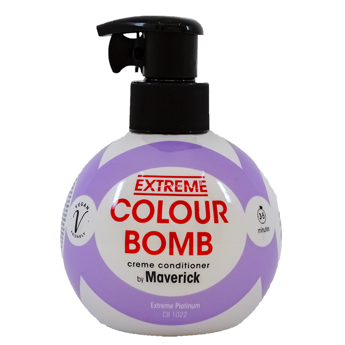 Colour Bomb Creme Conditioner Extreme White Platinum