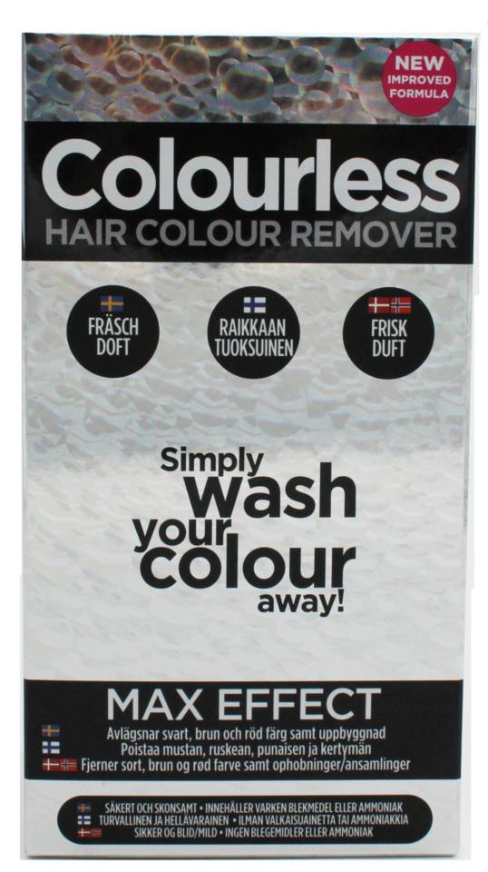 Colourless Haircolour Remover Max Effect