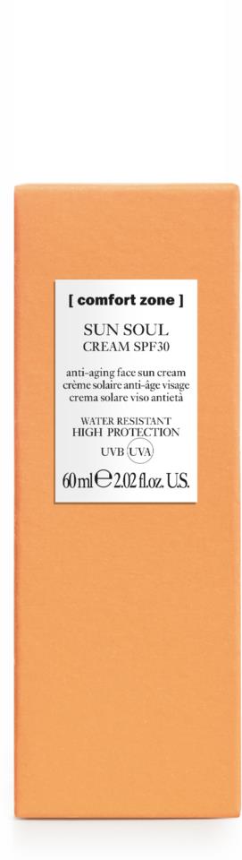 ComfortZone Sun Soul Face Cream Spf 30 60ml
