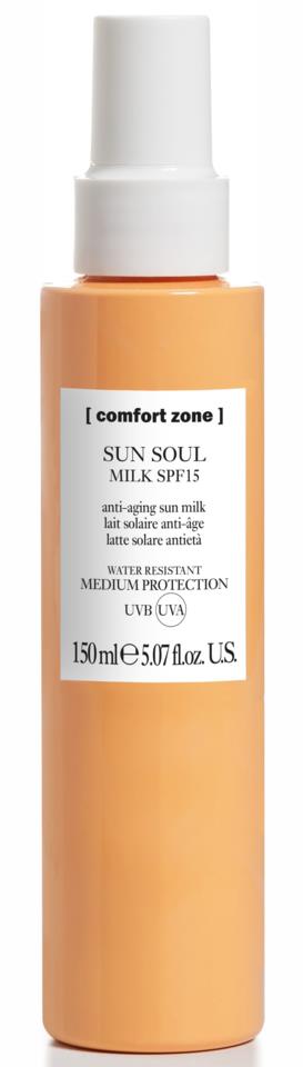 ComfortZone Sun Soul Milk Spf 15 Spray 150ml